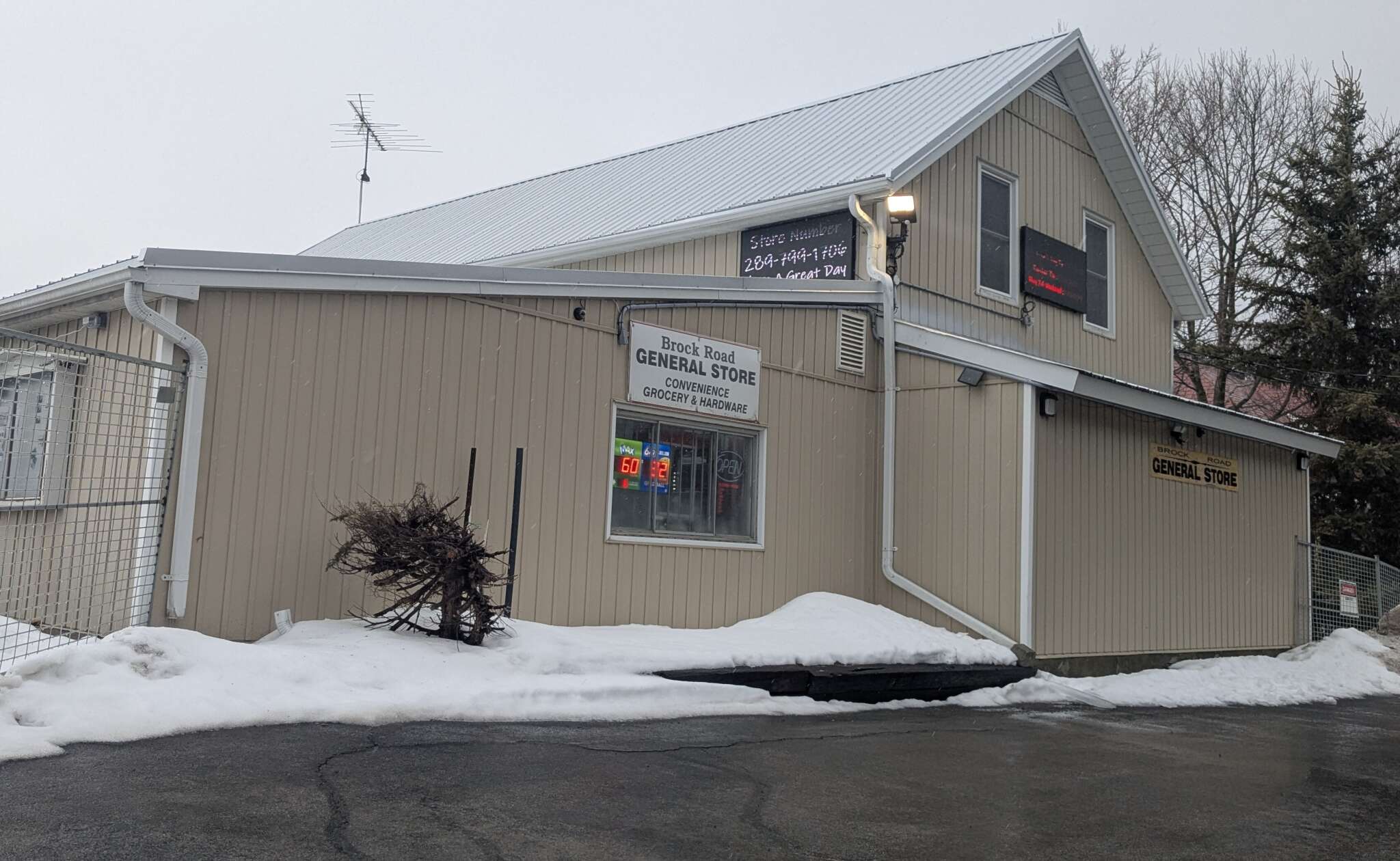 Like bees in winter, we cluster together. - Brock Road General Store